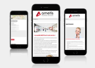 ametis 技术开发公司企业品牌形象设计